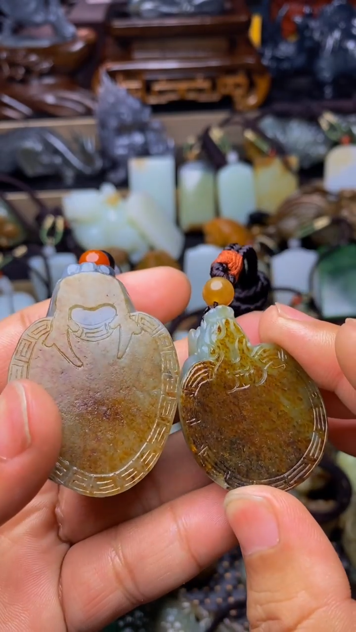 【闪购商品】和田玉挂件未镶嵌1