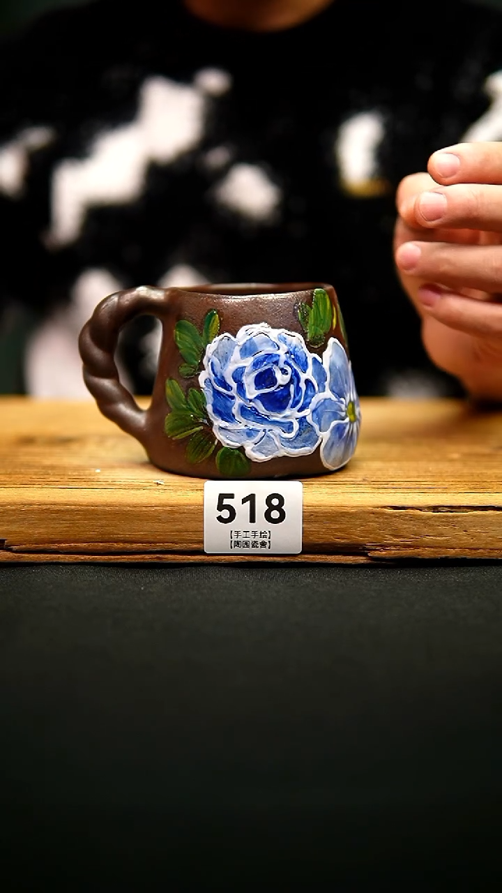 @@陶园瓷舍@@纯手工手绘@高温釉下彩