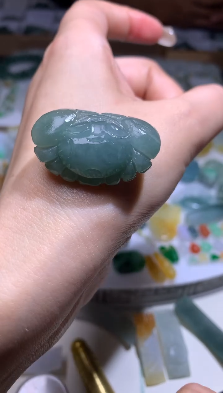 未镶嵌定制翡翠毛货