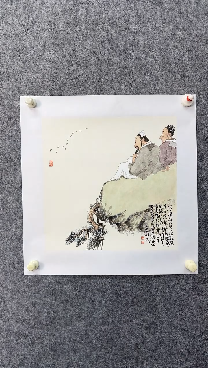 国画DH-PH老师绘画作品