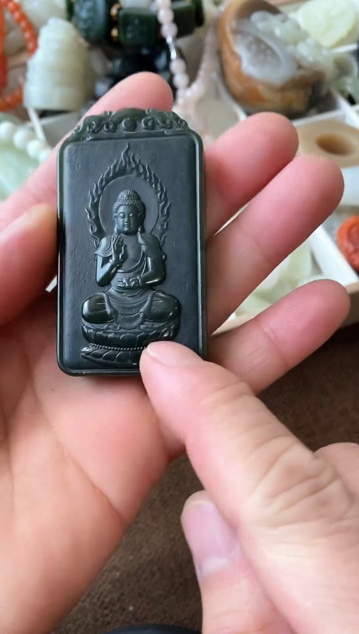 【闪购商品】和田玉吊坠(不含链)未镶嵌如来