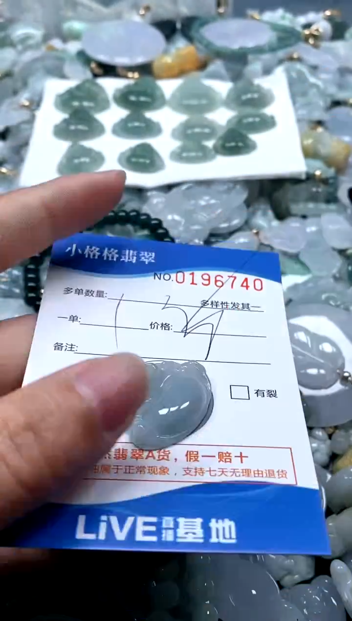 【闪购商品】翡翠颈饰未镶嵌闪购商品0196740