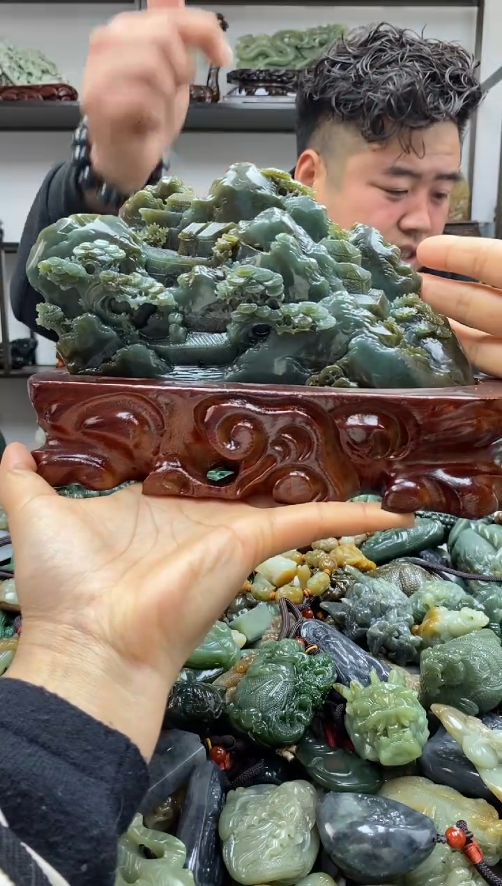 【闪购商品】和田玉摆件未镶嵌1