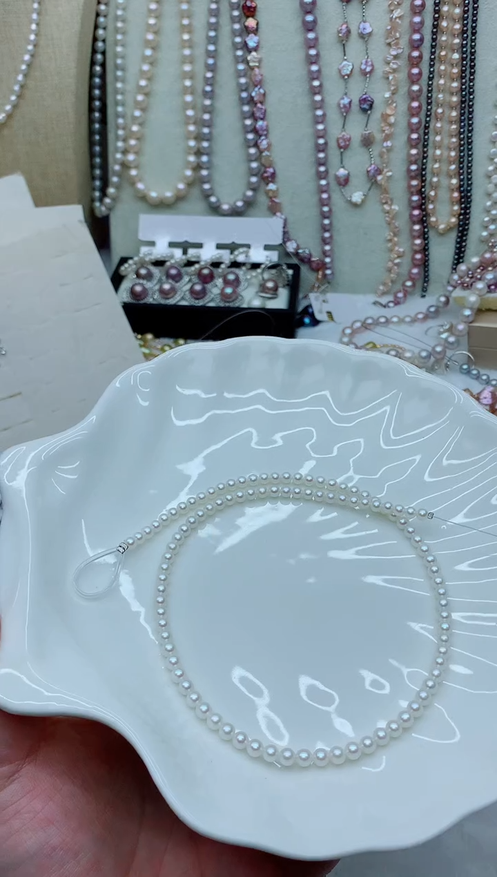 颈饰未镶嵌淡水珍珠多样性发其一【非无瑕】