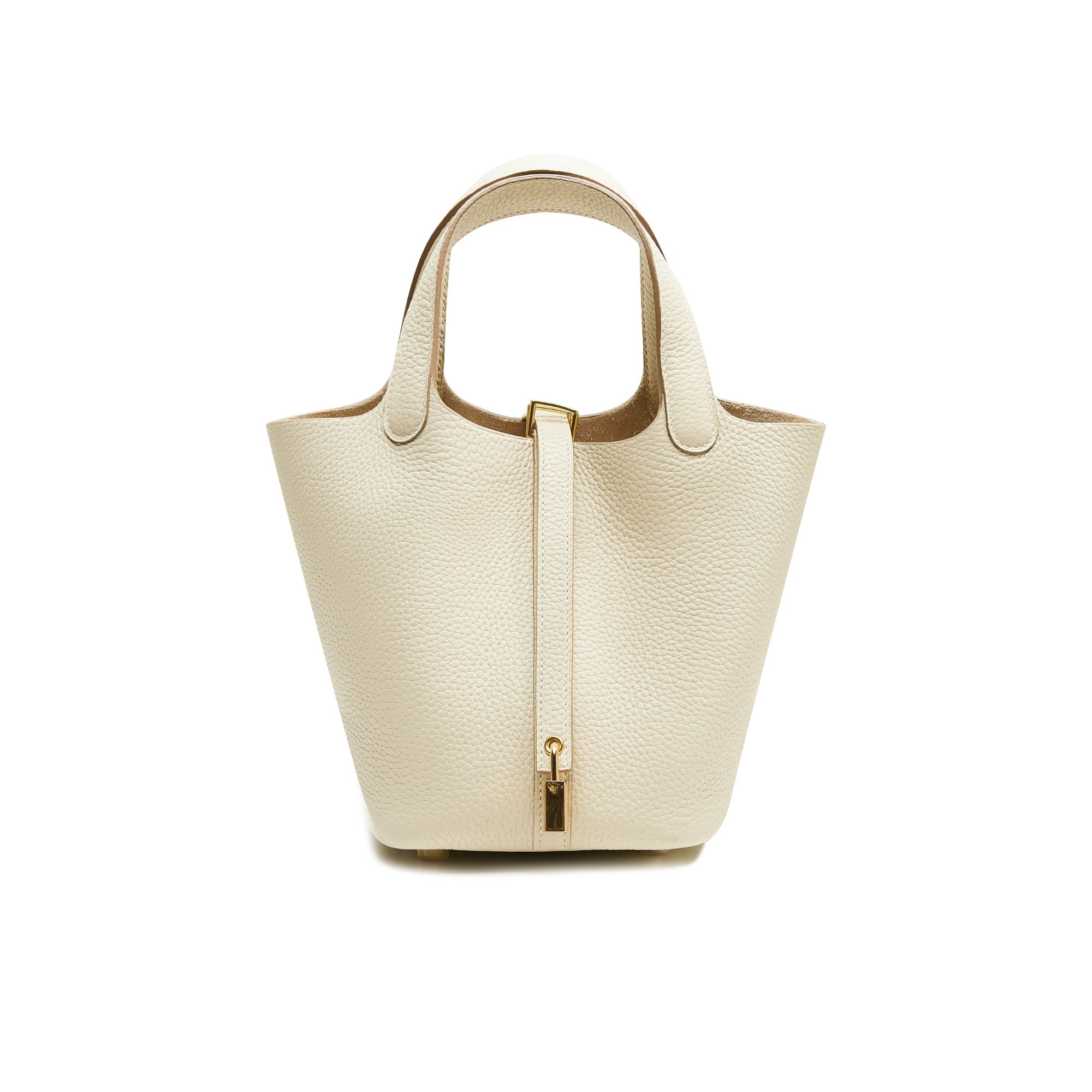 LILYLIKES 限时定制水桶包双根耐磨车缝线知性手提包简约包轻奢