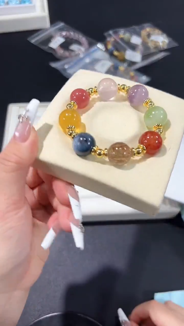 未镶嵌手串水晶96l多样性发其一【1条】默认微瑕