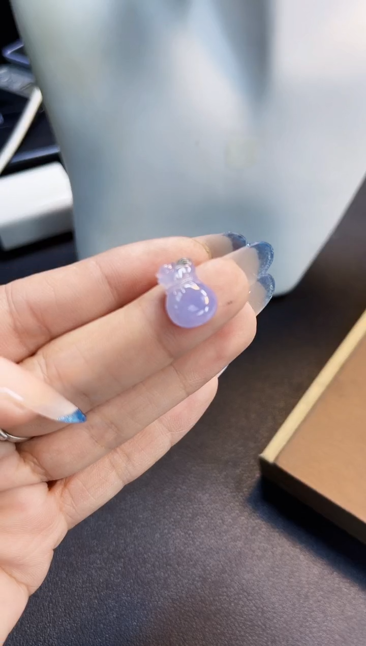 裸石翡翠AW019紫罗兰福袋