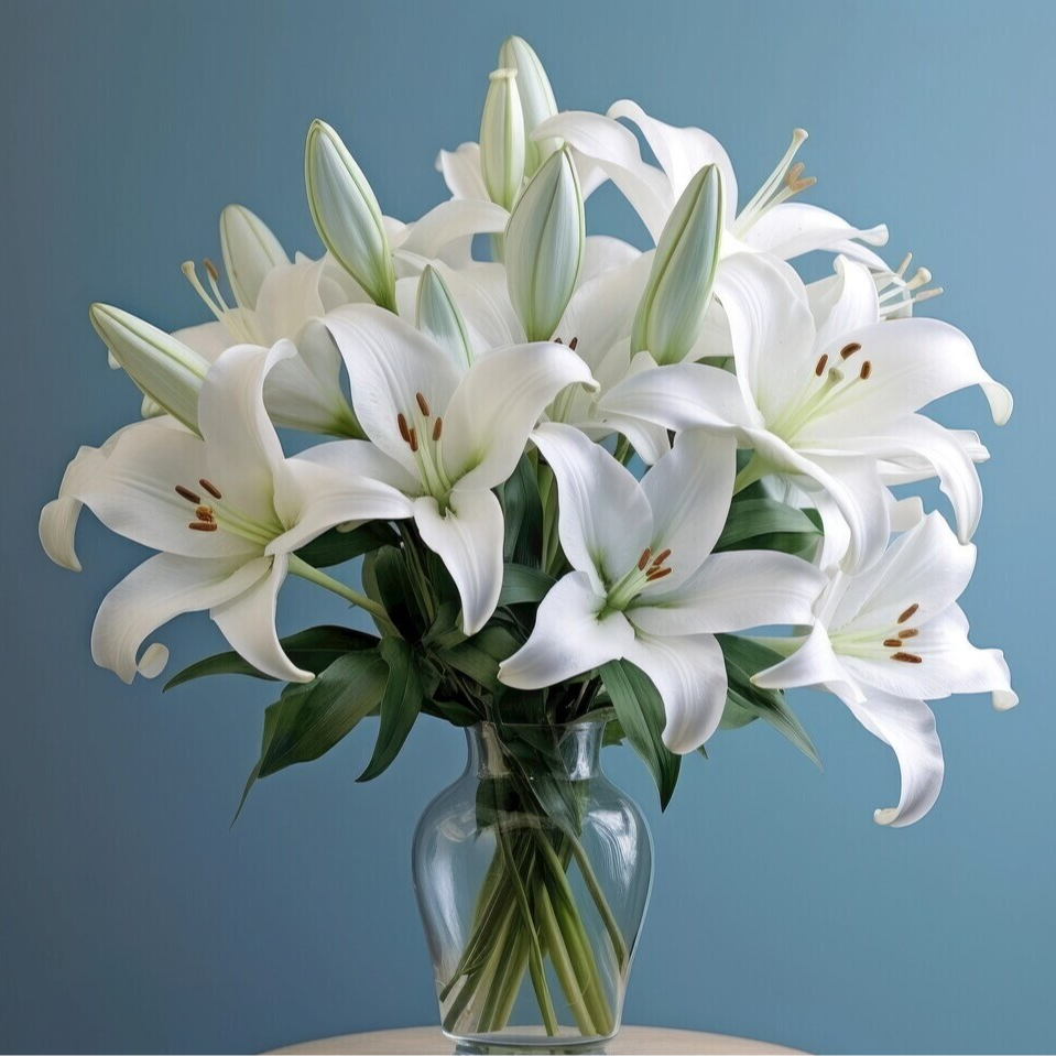 【千寒】白百合次日达顺丰直发包邮