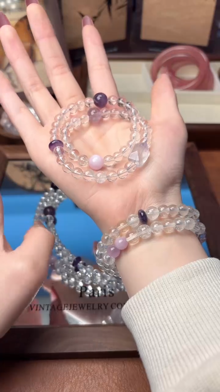 未镶嵌手链水晶1