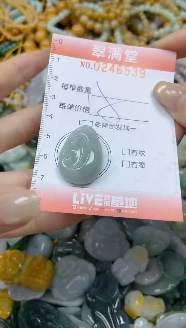 未镶嵌挂件翡翠闪购0246539