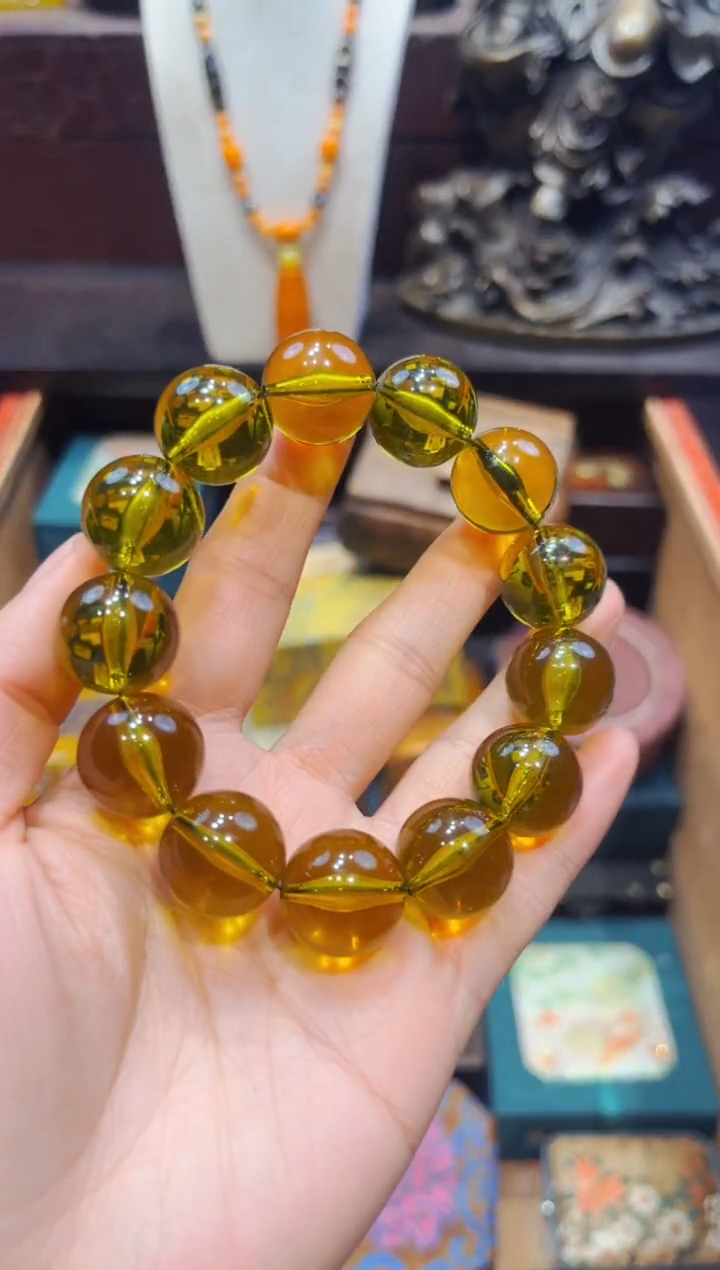 【闪购商品】蓝珀裸石未镶嵌欣妹专属精选链接b342