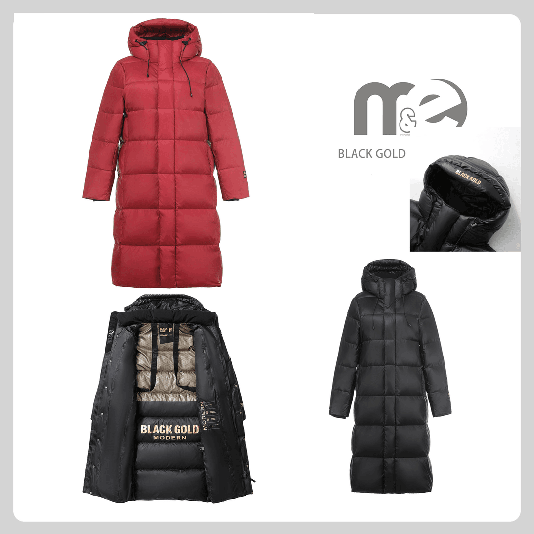 冬季长款棉服连帽加厚保暖时尚户外情侣过膝中长款运动防风