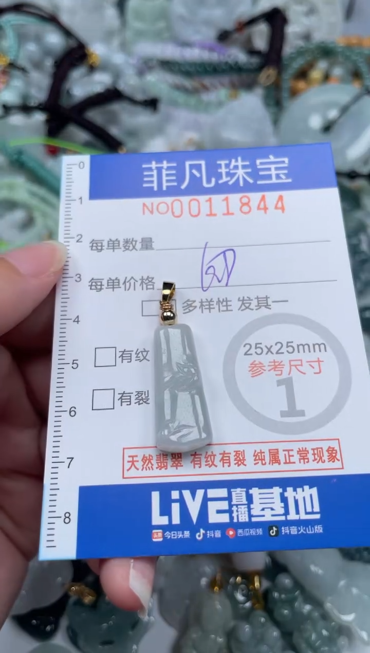 颈饰未镶嵌翡翠11844