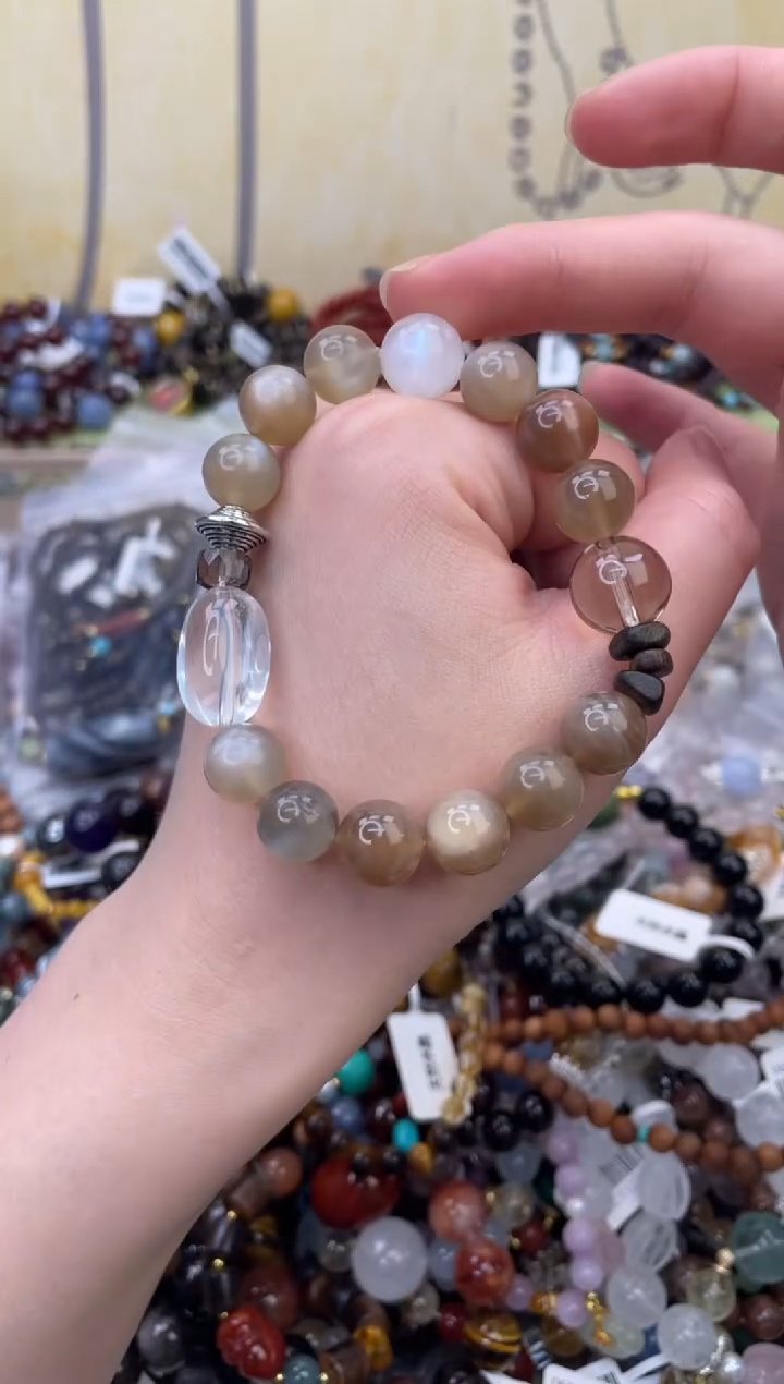 未镶嵌手链月光石282