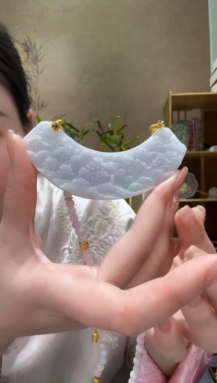 【闪购商品】翡翠颈饰未镶嵌吊坠