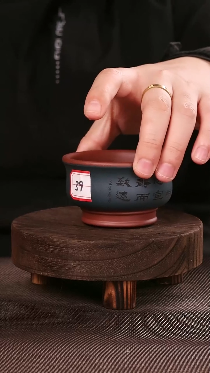茶杯紫砂紫砂手工主人杯39