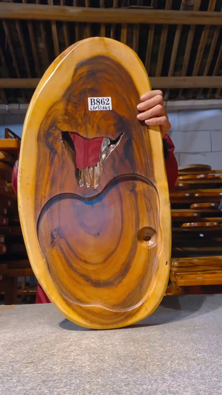 【闪购商品】实木茶盘 一物一拍（不含配件）