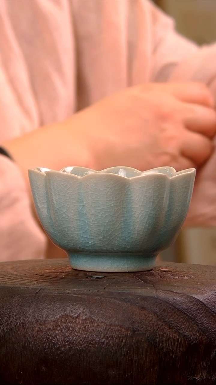 【闪购商品】瓷片457莲花杯..........