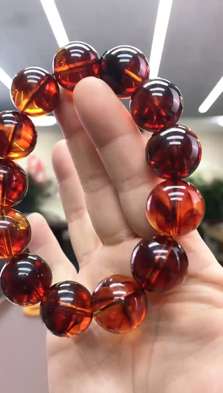 【闪购商品】蜜蜡手链未镶嵌手串