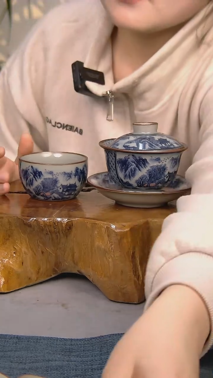 【闪购商品】简装家用款2件套 陶瓷家用茶具系列