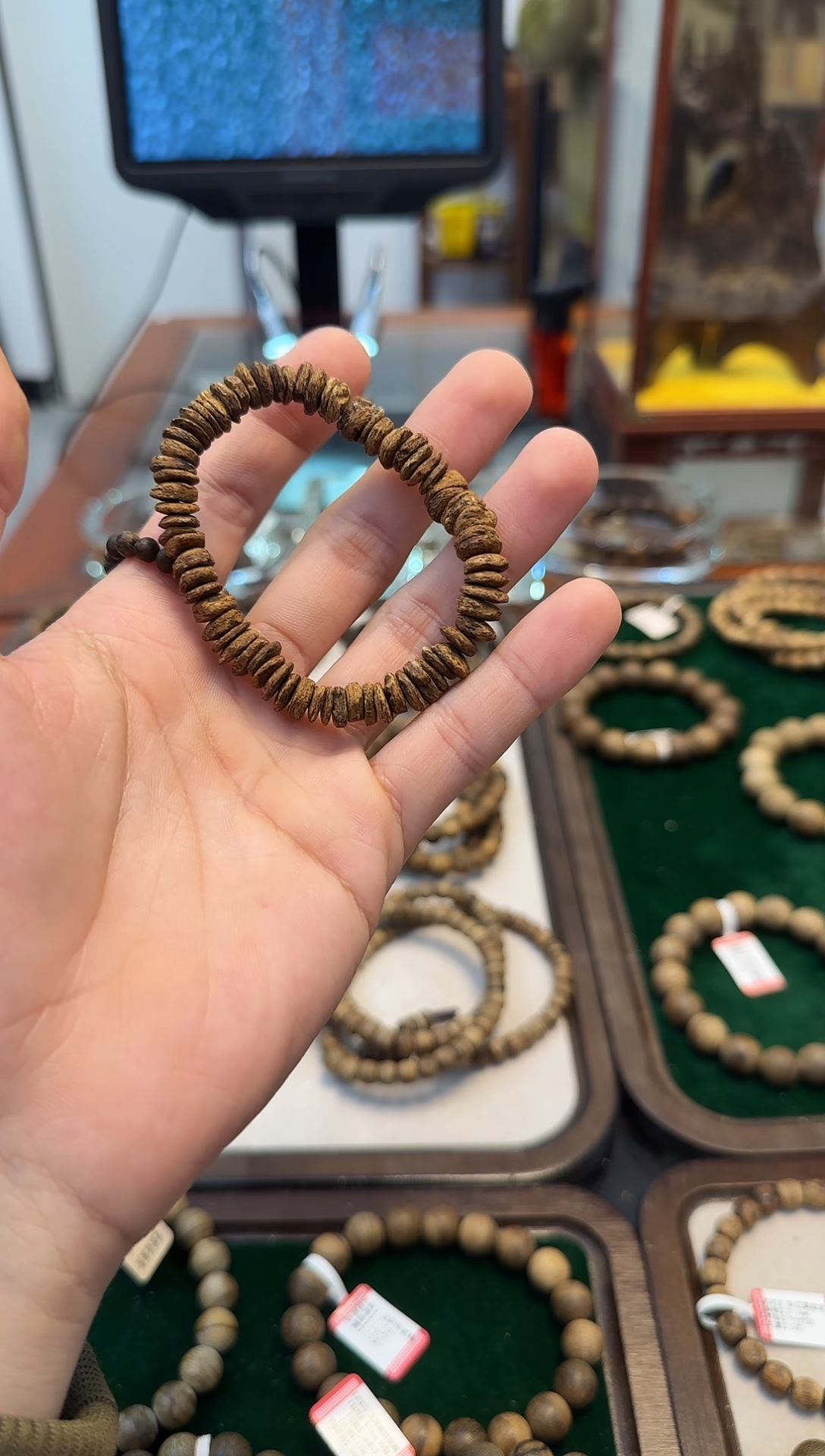 【闪购商品】沉香手串红土老料4克