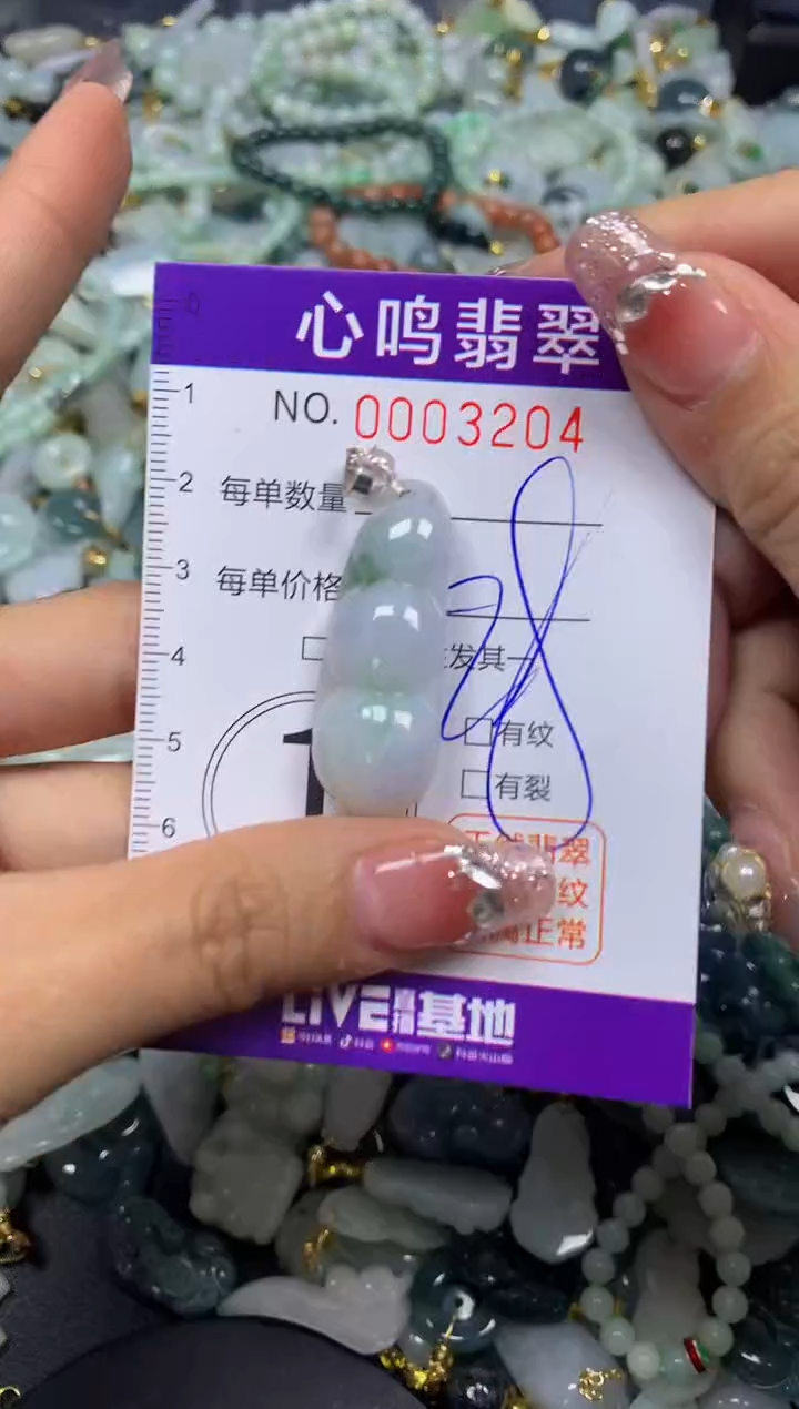 【闪购商品】翡翠颈饰未镶嵌闪购003204