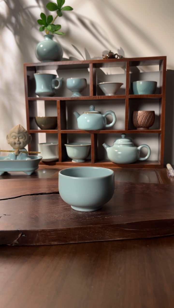 【闪购商品】杯清凉寺王国奇仿古釉色罗汉杯