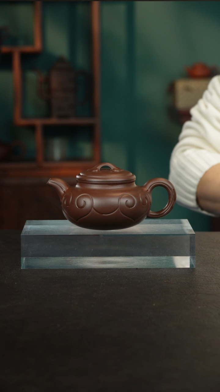 【闪购商品】紫砂茶壶03仿古如意