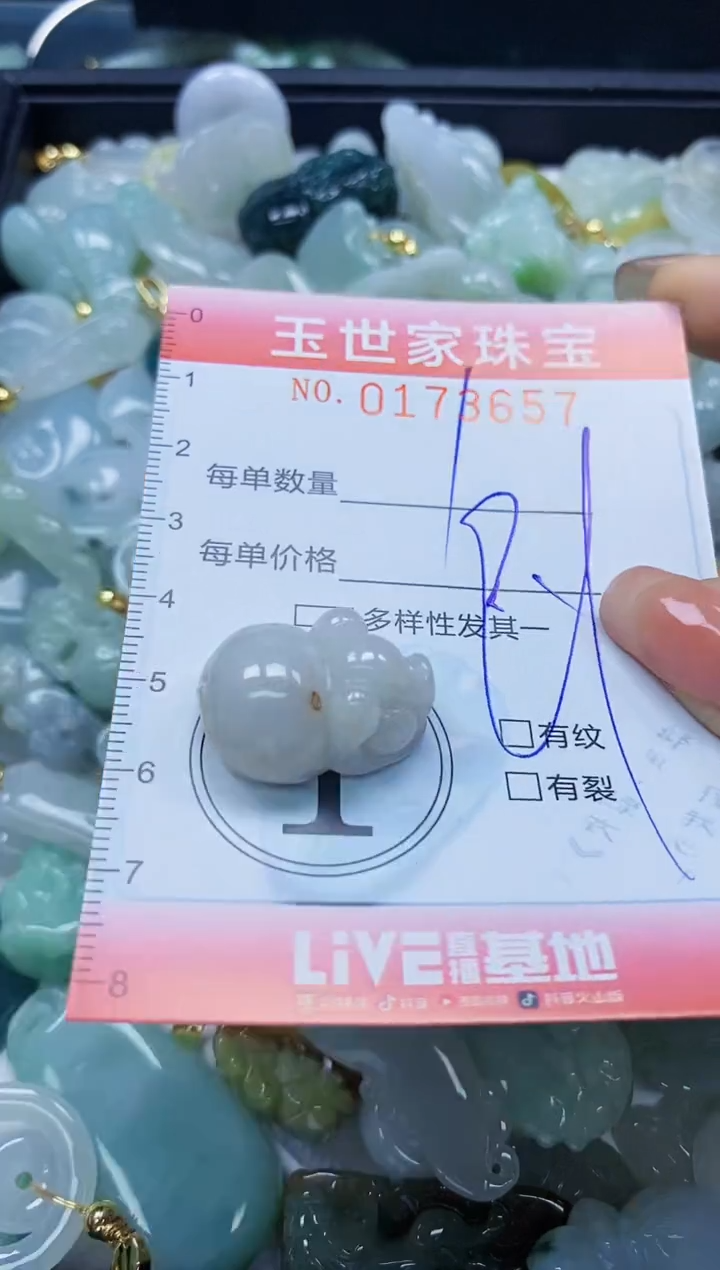 【闪购商品】翡翠颈饰未镶嵌闪购0173657