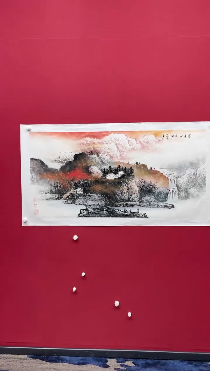 【闪购商品】国画吴-四尺山水/无框/W