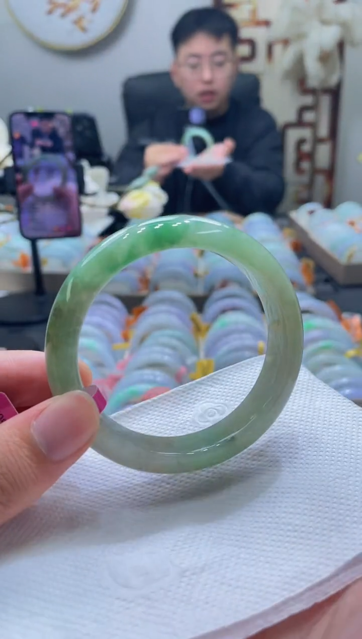 未镶嵌手镯翡翠023-57