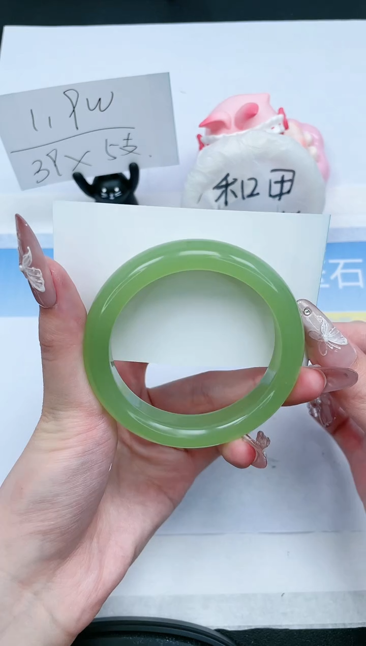 石英质玉未镶嵌手镯407-56.2