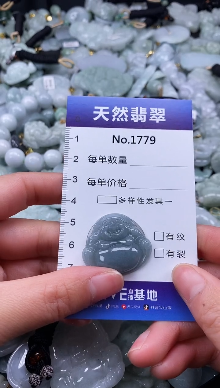 【闪购商品】翡翠颈饰未镶嵌缅甸A货翡翠1779