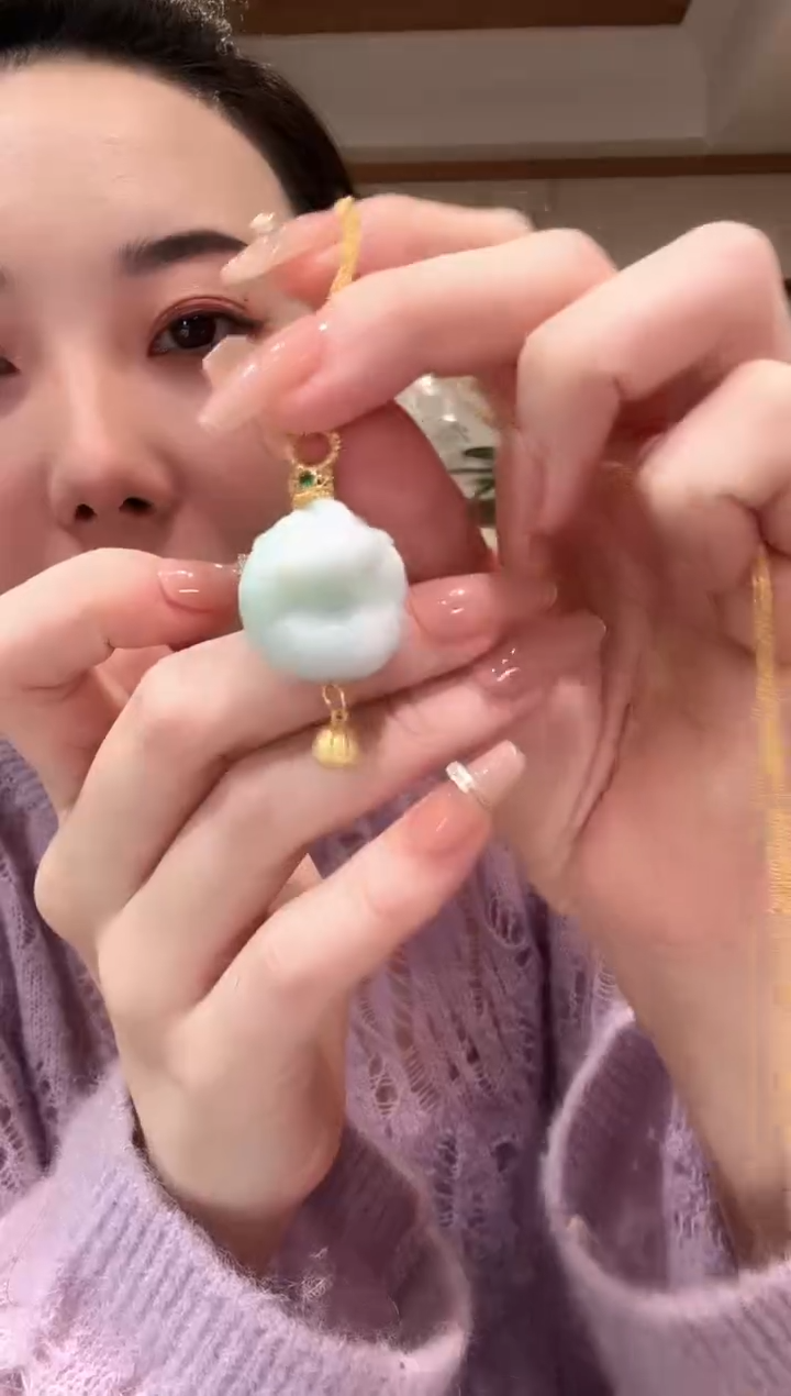 【闪购商品】翡翠颈饰未镶嵌国风