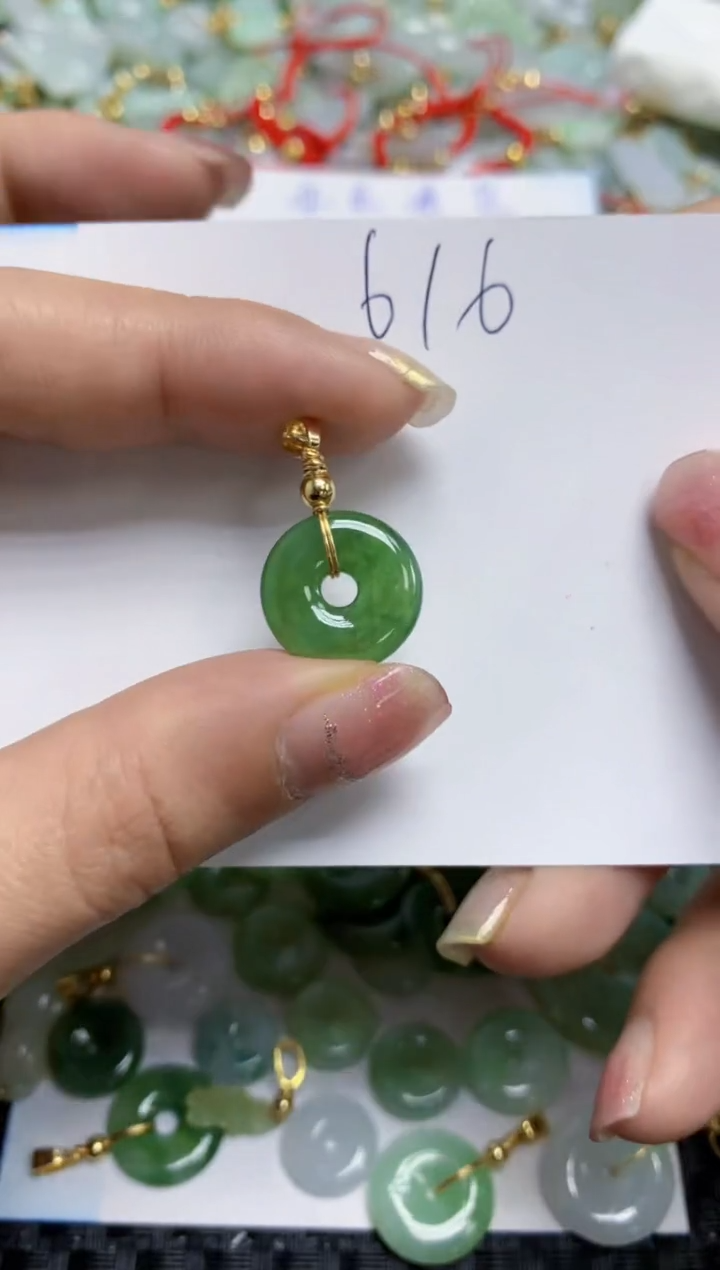 【闪购商品】翡翠颈饰合金   天然A货翡翠