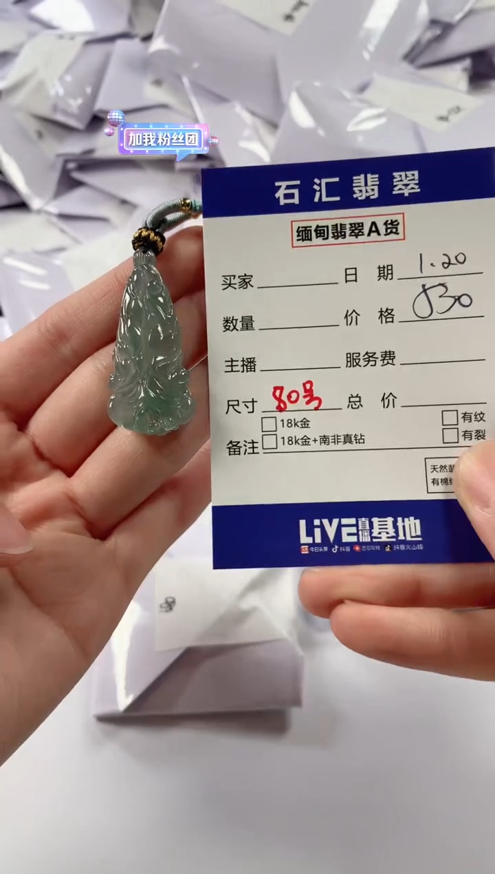 【闪购商品】翡翠颈饰未镶嵌11111111