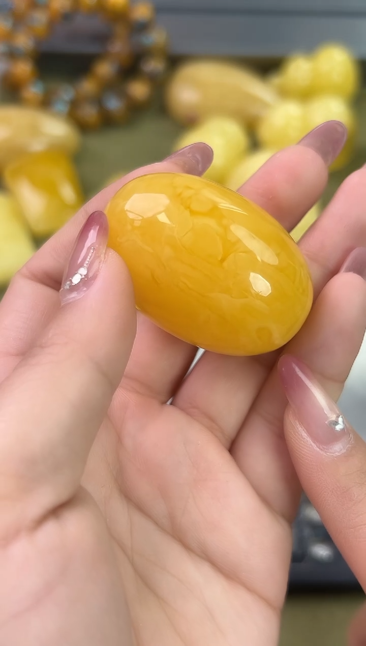 裸石琥珀未镶嵌天然琥珀蜜蜡吊坠