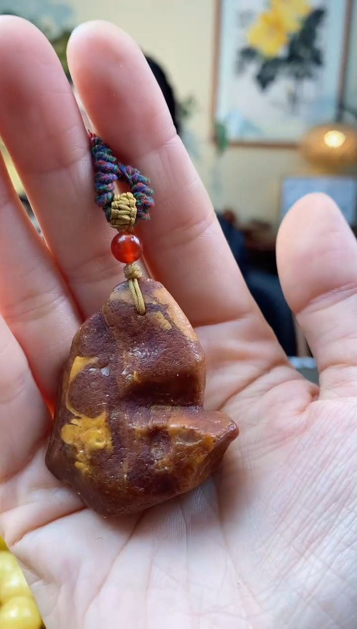 【闪购商品】琥珀颈饰未镶嵌吊坠