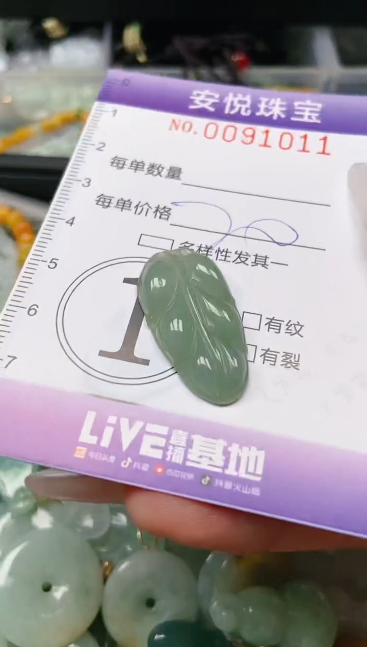 【闪购商品】翡翠颈饰未镶嵌闪购0091011