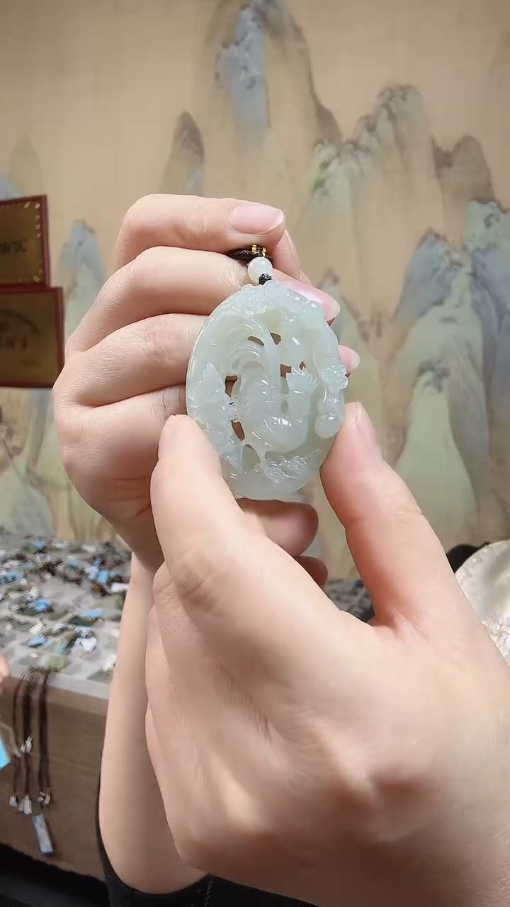 【闪购商品】和田玉未镶嵌颈饰.