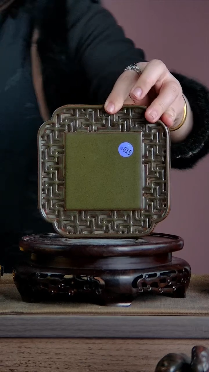 【闪购商品】景韵堂仿清茶叶末釉