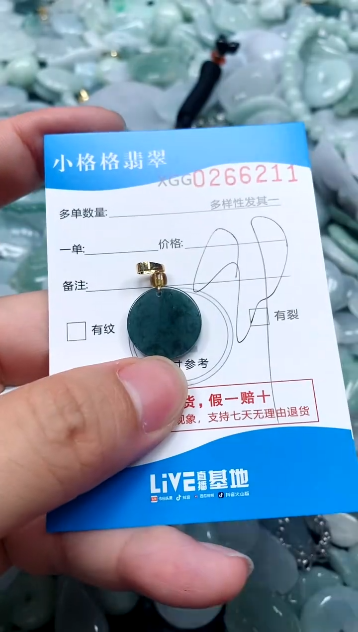翡翠未镶嵌颈饰闪购商品0266211