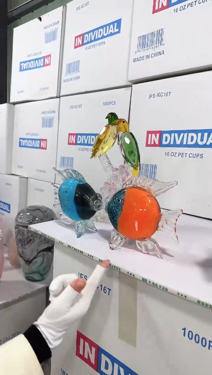 【闪购商品】无铅玻璃悠悠F-花器-13早一对