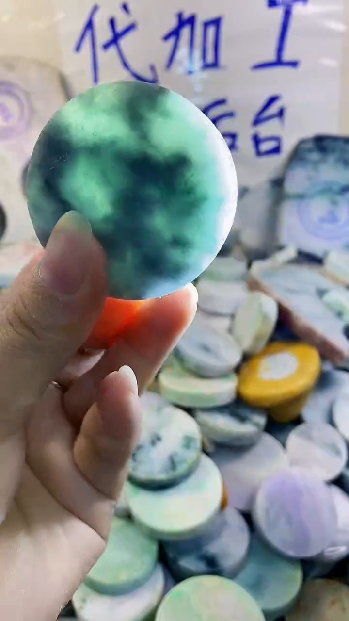 裸石翡翠纯天然A货翡翠78