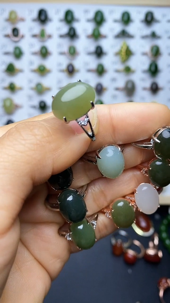 【闪购商品】和田玉戒指未镶嵌1