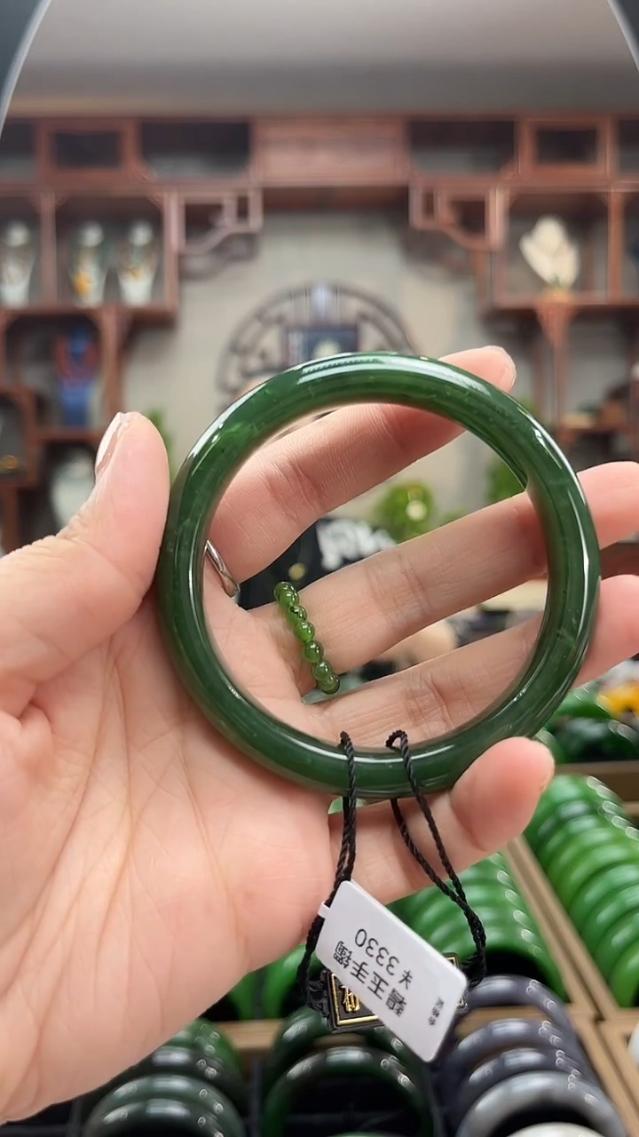 未镶嵌手镯和田玉59.2