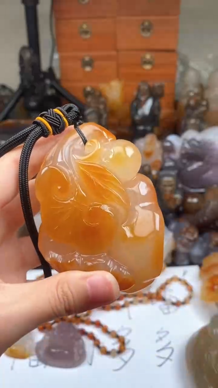 【闪购商品】玛瑙/玉髓颈饰未镶嵌AA