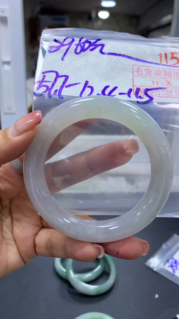 未镶嵌定制翡翠毛货需精细抛光+拍一发一+115