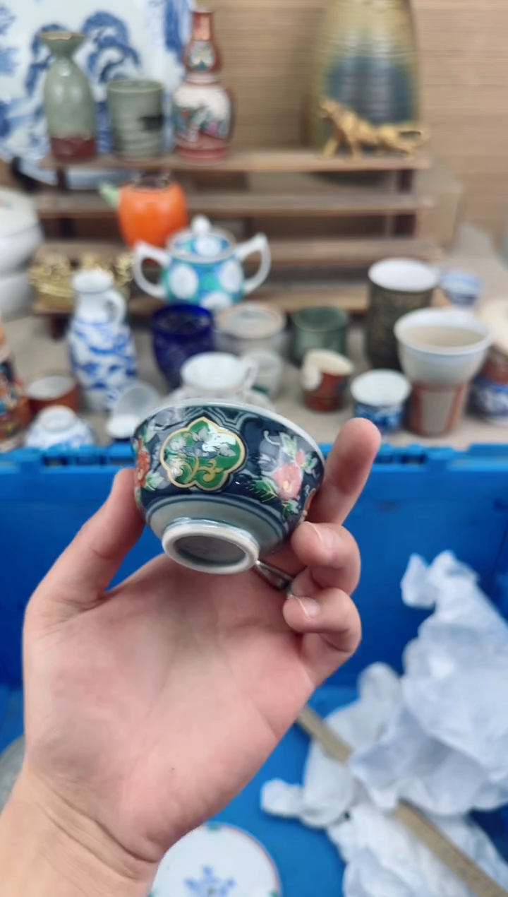 瓷片茶盏陶瓷陶器