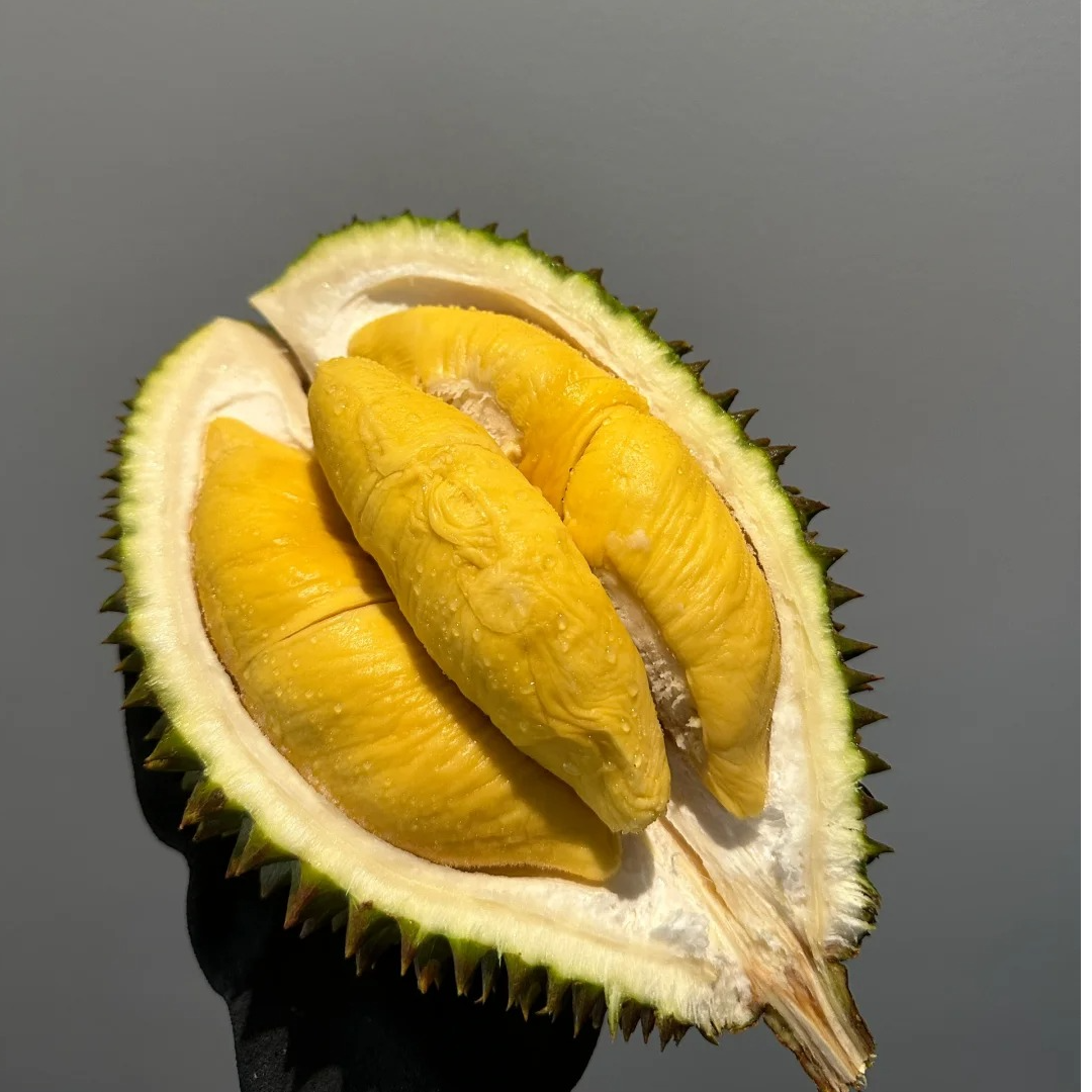 双A马来西亚猫山王D197 一个新鲜整果约3-4斤 核大 收到马上吃猫山王马来西亚